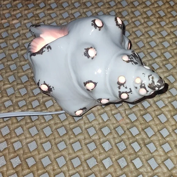 Ceramic  Nautical Conch shell light Vtg - Picture 5 of 12